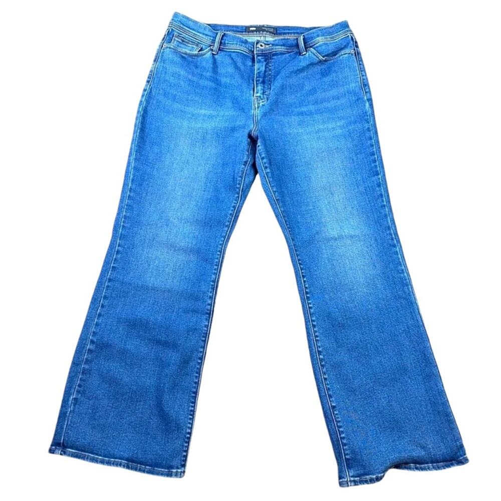 Levi’s 512 Perfectly Slimming High Rise Bootcut Jeans Size 33